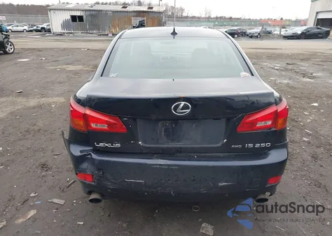 2008 Lexus Is 250 z USA, uszkodzony, nr VIN JTHCK262585024349